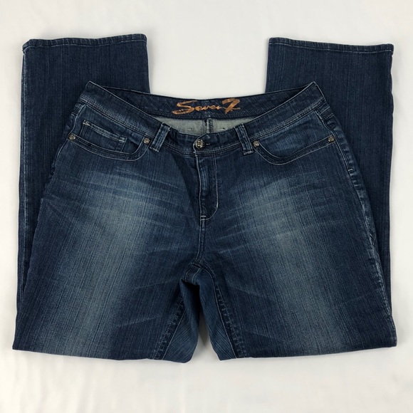 Seven7 Sequin Pocket Jeans, Size 18 - Picture 2 of 7